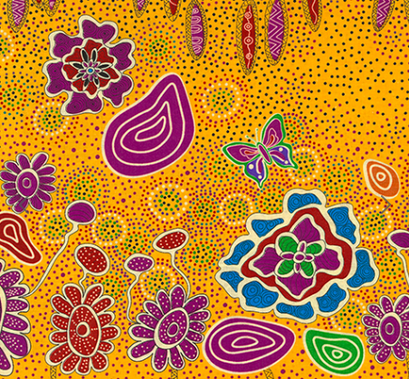 Summertime Rainforest beeswax wrap print by Heather Kennedy