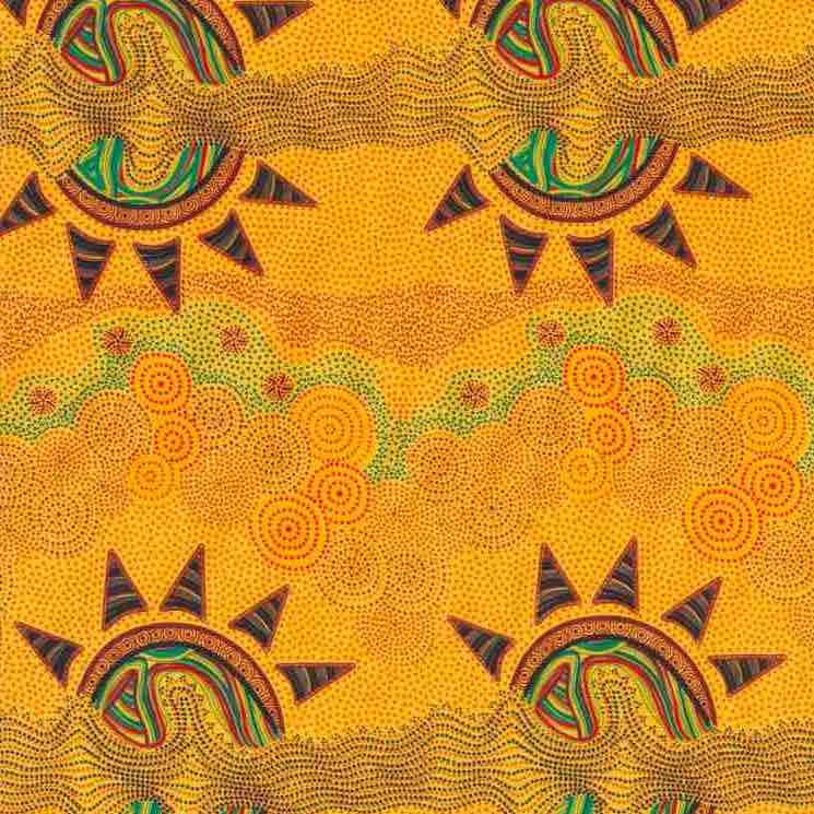 Sunset Night Dreaming beeswax wrap print by Heather Kennedy